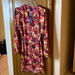 FLOWER HI-LOW DRESS